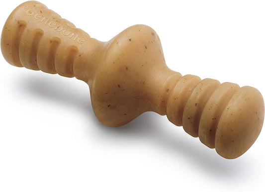 Zaggler Rolling Dog Chew Toy for Aggressive Chewers, Made in USA